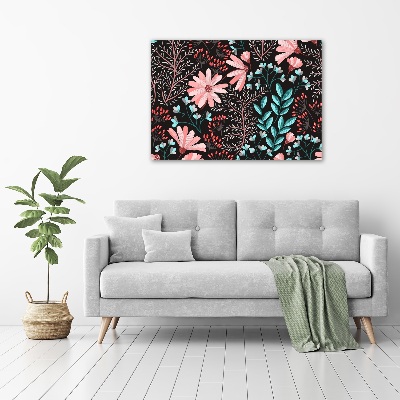 Canvas schilderij Lentebloemen
