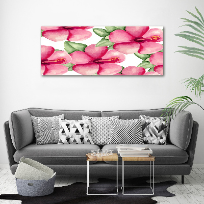 Foto op canvas Tropische bloemen