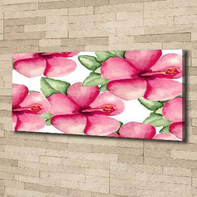 Foto op canvas Tropische bloemen