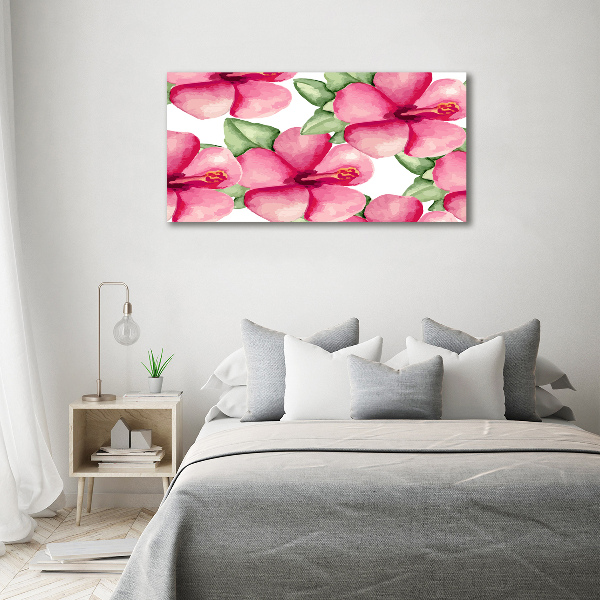 Foto op canvas Tropische bloemen