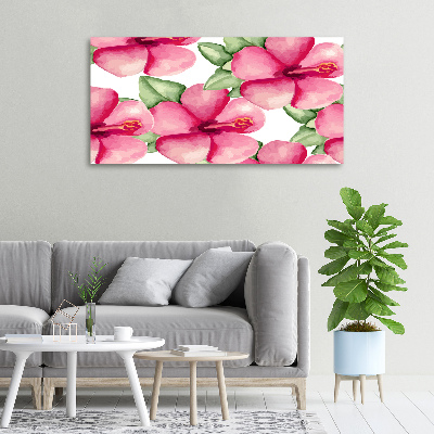 Foto op canvas Tropische bloemen