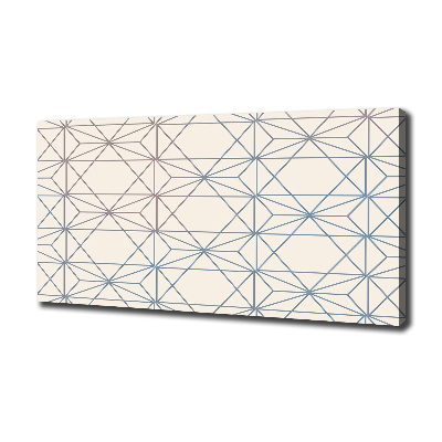 Canvas schilderij Geometrische achtergrond