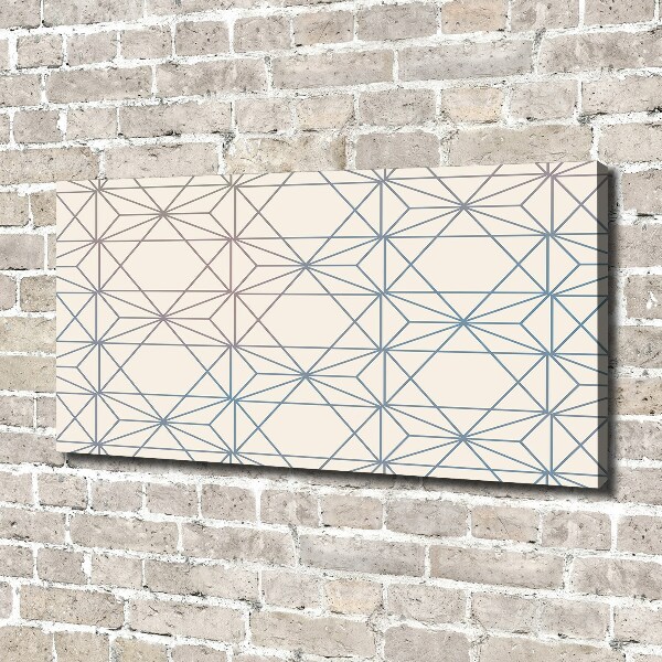 Canvas schilderij Geometrische achtergrond