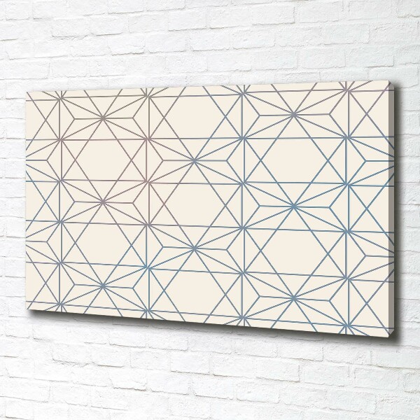 Canvas schilderij Geometrische achtergrond