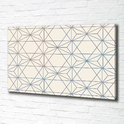 Canvas schilderij Geometrische achtergrond