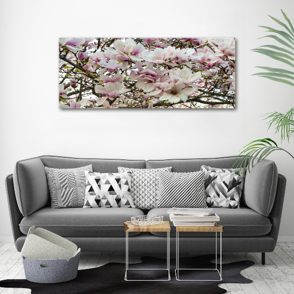 Schilderij op canvas Magnolia bloemen