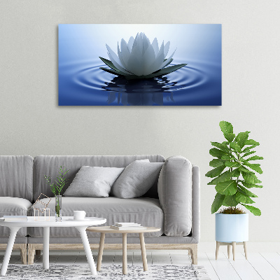 Canvas foto Waterlelie