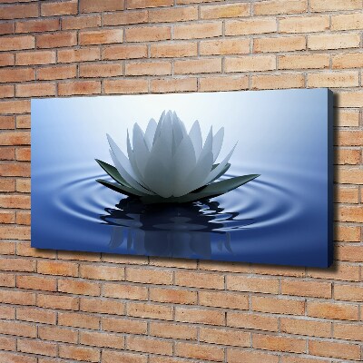 Canvas foto Waterlelie