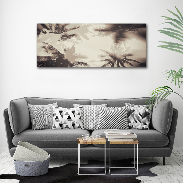 Foto canvas Palmbomen