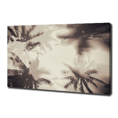 Foto canvas Palmbomen