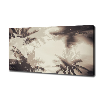 Foto canvas Palmbomen