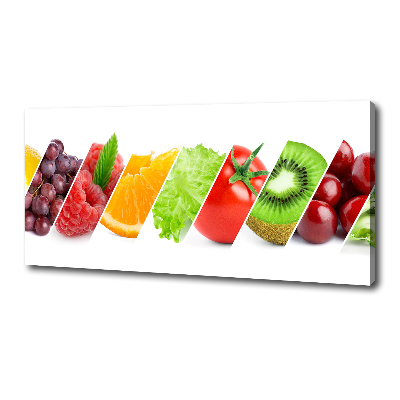 Canvas foto Fruit en groenten