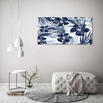 Foto op canvas Tropische bloemen