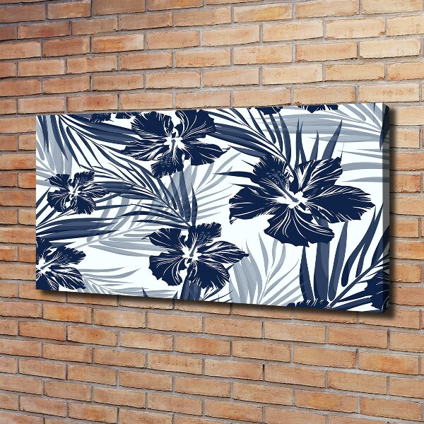 Foto op canvas Tropische bloemen