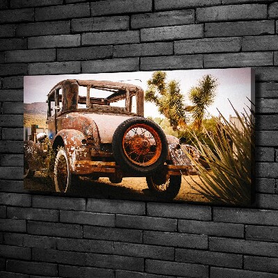 Foto op canvas Autowrak