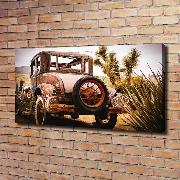 Foto op canvas Autowrak