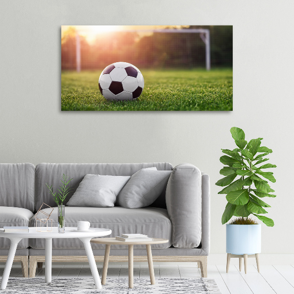 Canvas foto Voetbal
