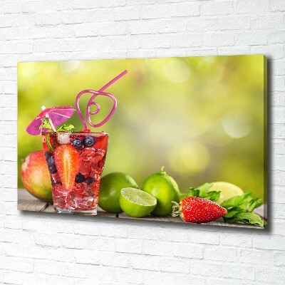 Foto op canvas Fruitcocktail