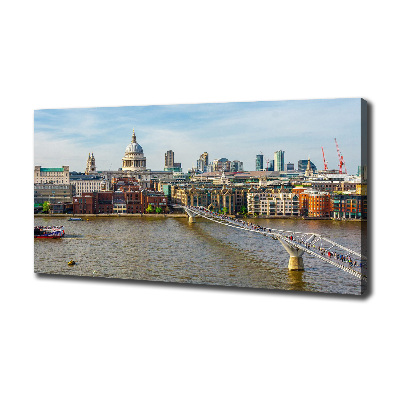 Foto canvas Theems Londen
