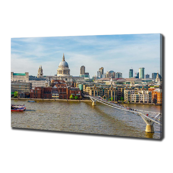 Foto canvas Theems Londen
