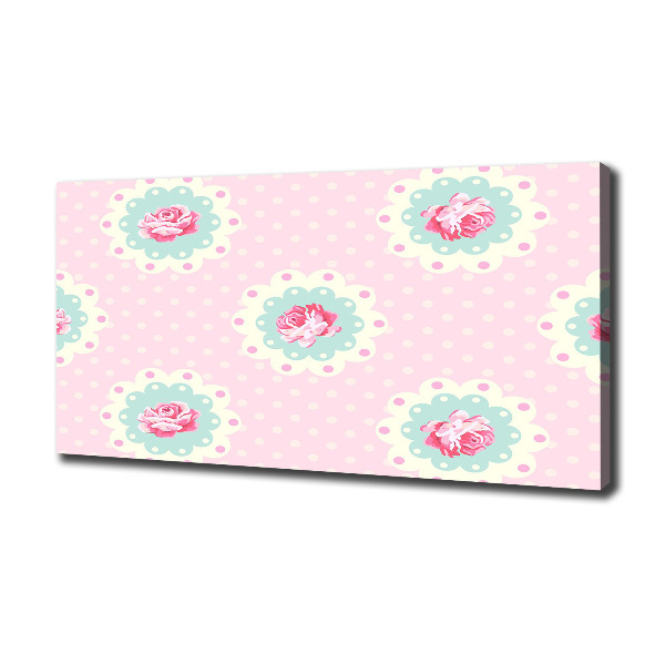 Canvas foto Rozen