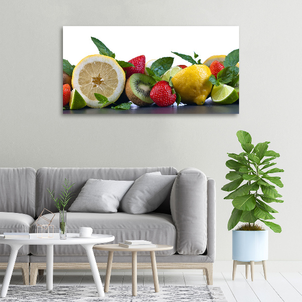 Canvas foto Fruit en groenten
