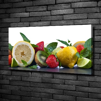 Canvas foto Fruit en groenten