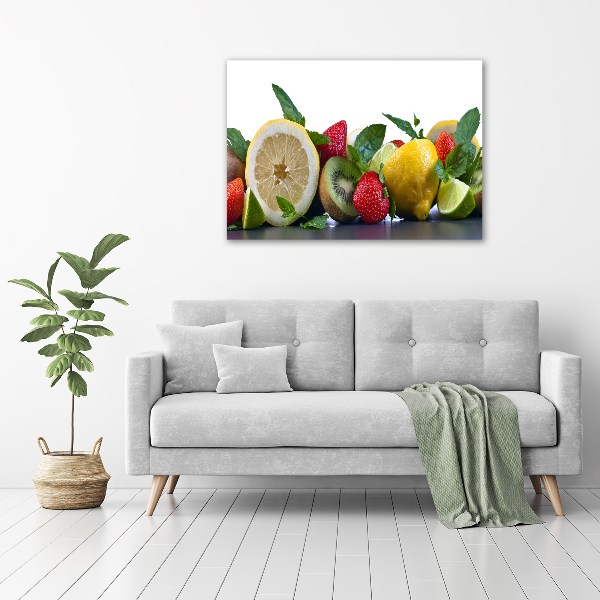 Canvas foto Fruit en groenten