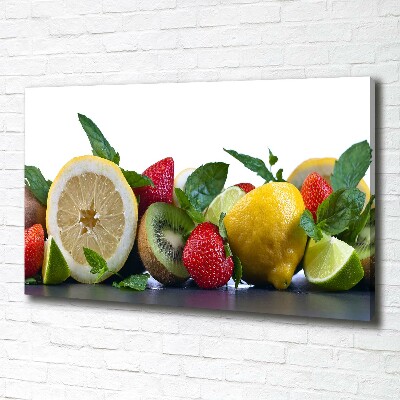 Canvas foto Fruit en groenten