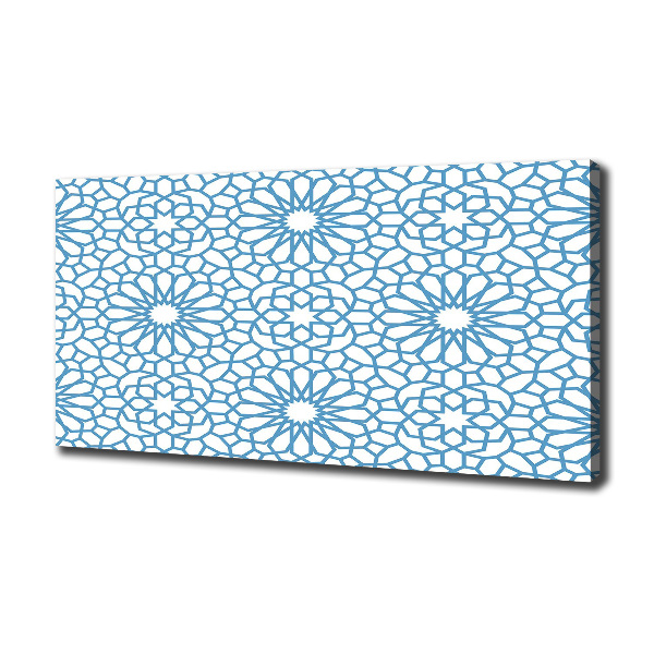 Canvas schilderij Oosters patroon