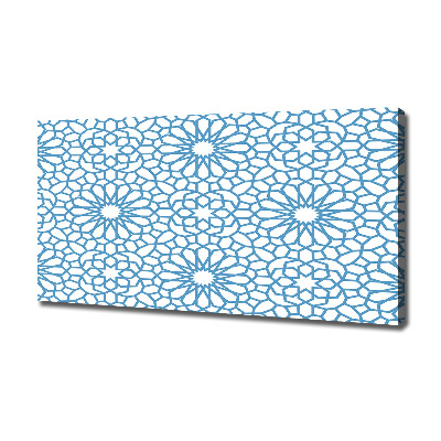 Canvas schilderij Oosters patroon