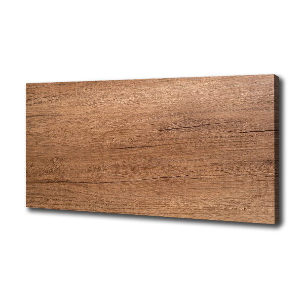 Foto op canvas Houten achtergrond