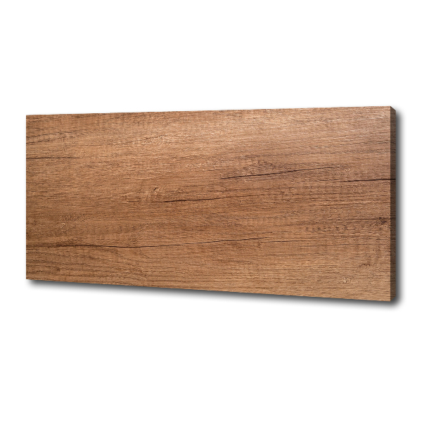 Foto op canvas Houten achtergrond