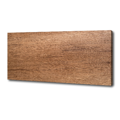 Foto op canvas Houten achtergrond