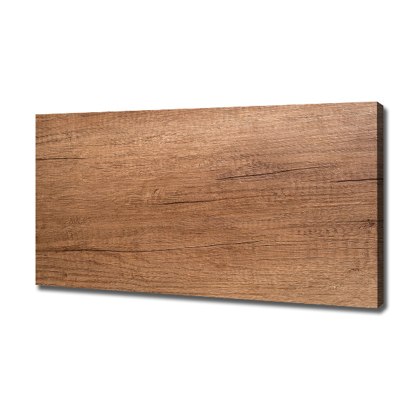 Foto op canvas Houten achtergrond