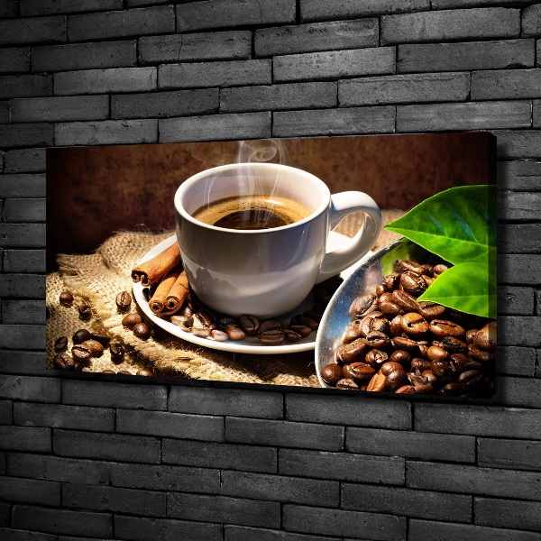 Canvas schilderij Een kopje koffie