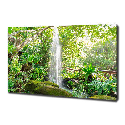 Foto canvas Waterval