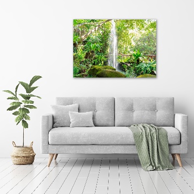 Foto canvas Waterval