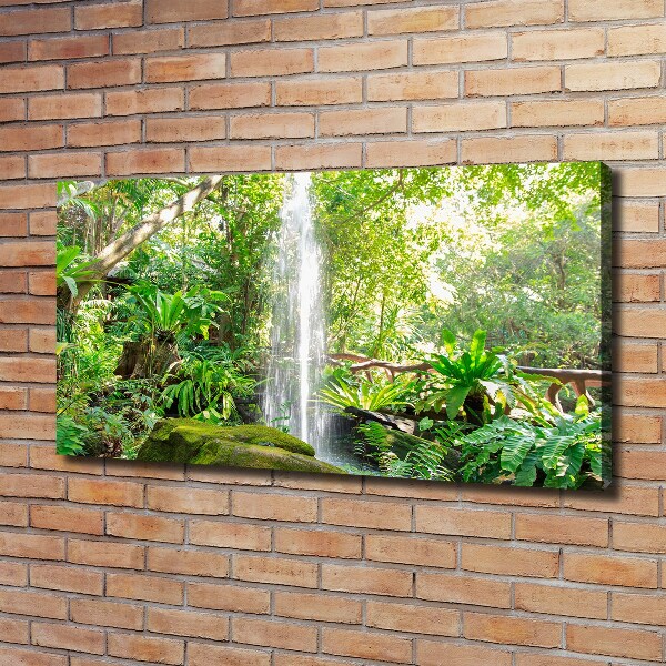 Foto canvas Waterval