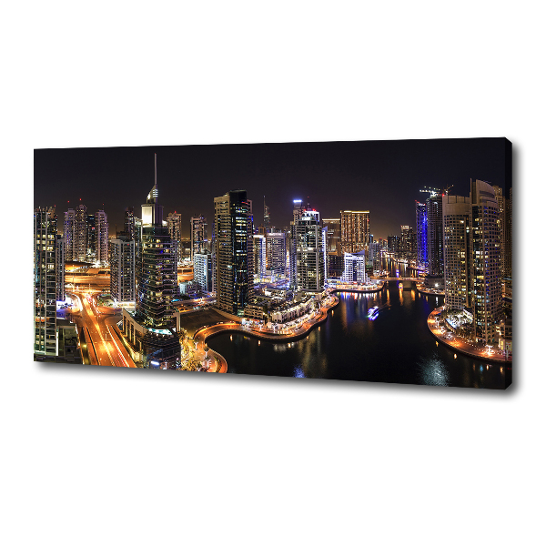 Canvas foto Dubai Marina