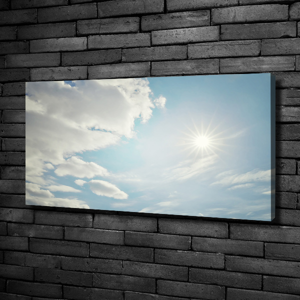 Foto op canvas Wolken aan de hemel