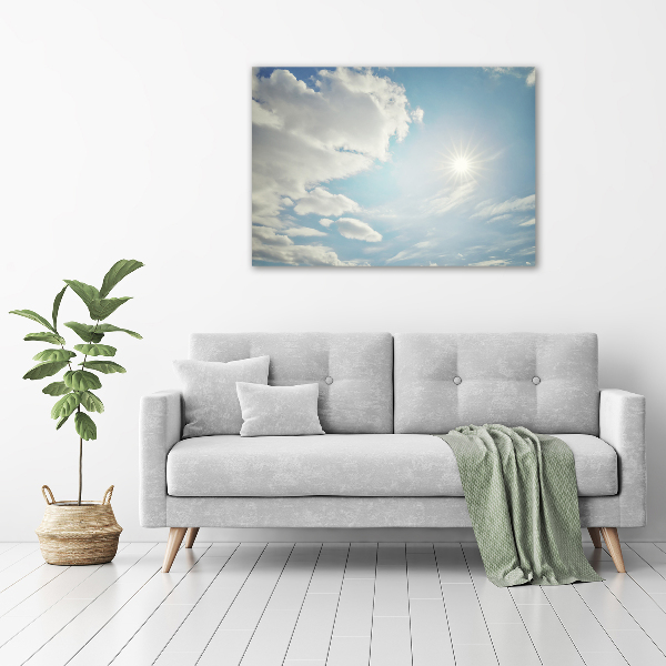 Foto op canvas Wolken aan de hemel