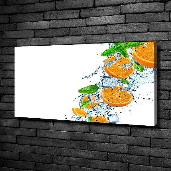 Canvas schilderij sinaasappels