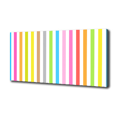 Foto obraz na płótnie Kolorowe paski