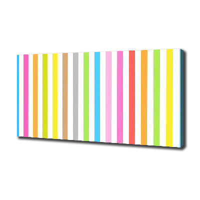 Foto obraz na płótnie Kolorowe paski