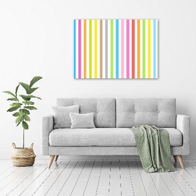 Foto obraz na płótnie Kolorowe paski