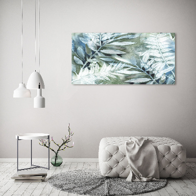 Foto canvas Bladeren
