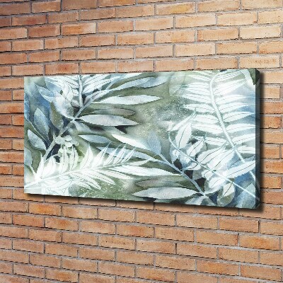 Duży foto obraz na ścianę canvas Liście