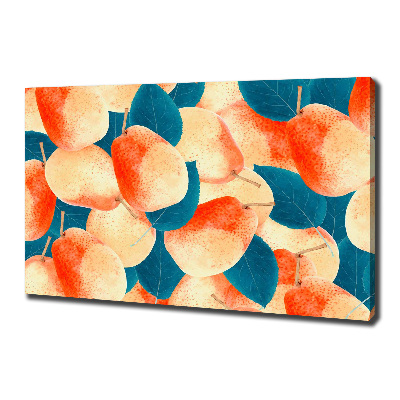 Schilderij op canvas Peren