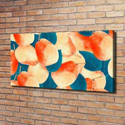 Schilderij op canvas Peren